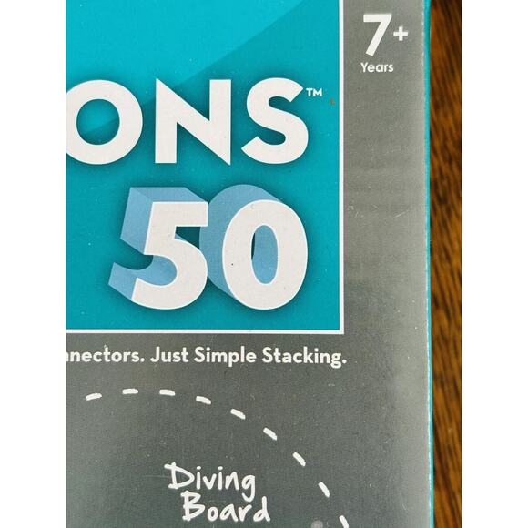 Contraptions 50 pc STEM Obstacle Building Game Wood Plank Set Mindware Keva - Picture 3 of 15